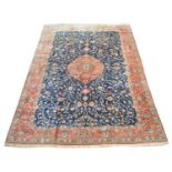 Antique Qum carpet,