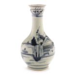 Provincial Chinese blue and white guglet