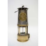 Type SL safety miner's lamp by Eccles.