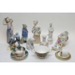 Dresden, Lladro, Nao and other ceramics.