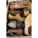 Selection of gentleman's shoes, various makers.