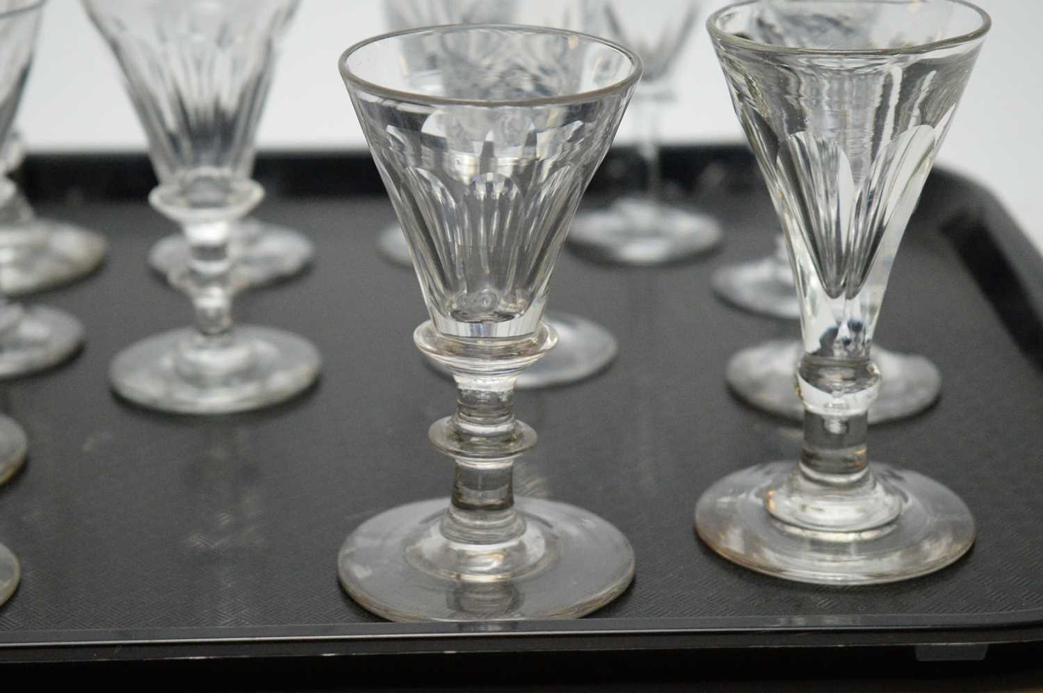 Quantity of early 19th C glasses. - Image 2 of 2