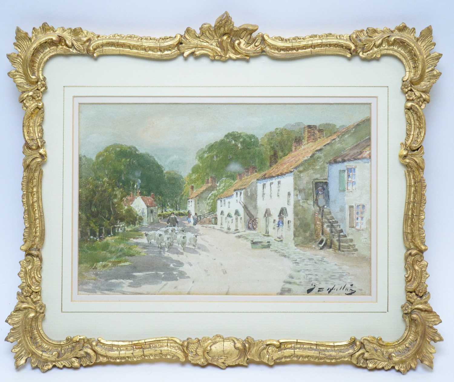 Thomas Swift Hutton - watercolour