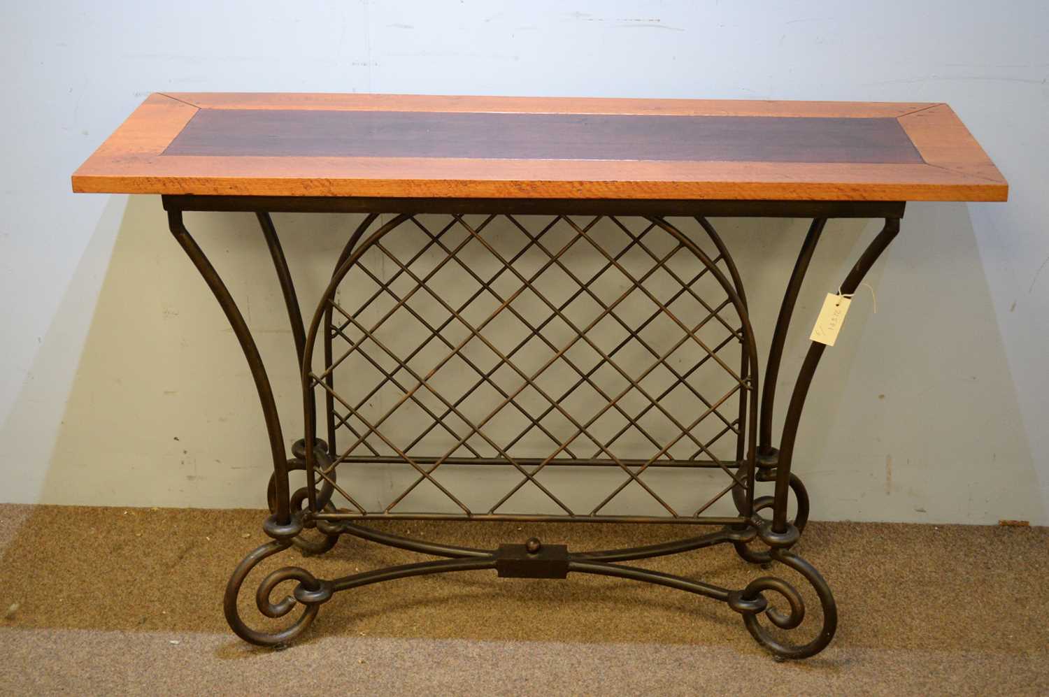20th C console table.