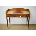 19th C mahogany dressing table.
