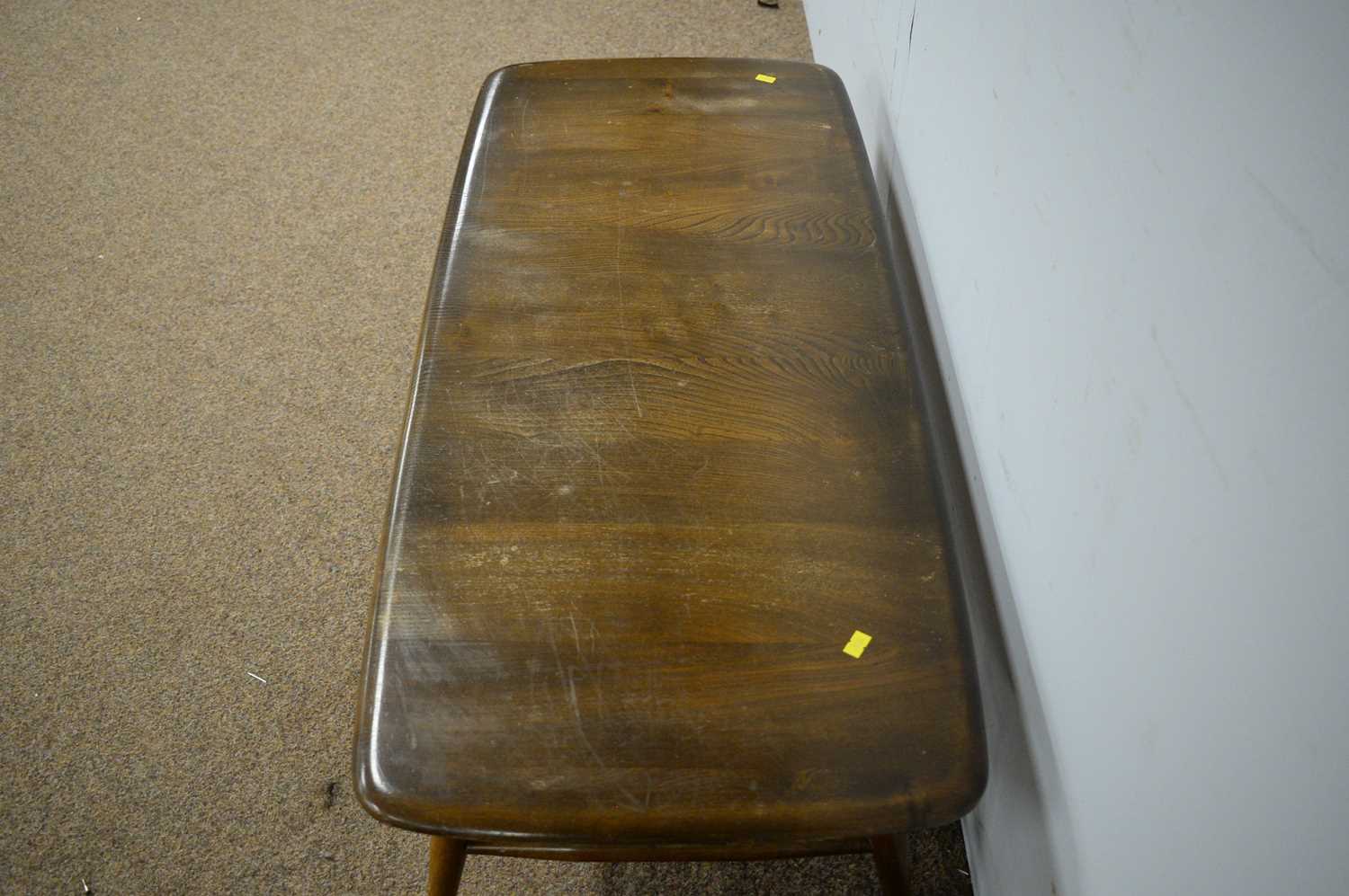 Ercol elm coffee table. - Image 3 of 3