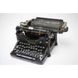 A vintage Underwood office typewriter.