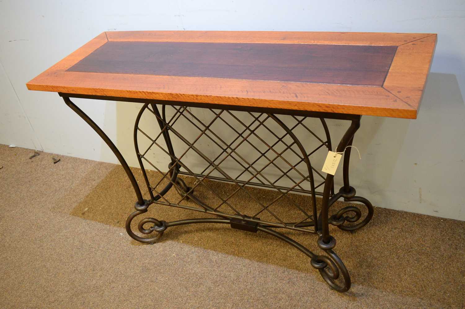 20th C console table. - Image 2 of 2