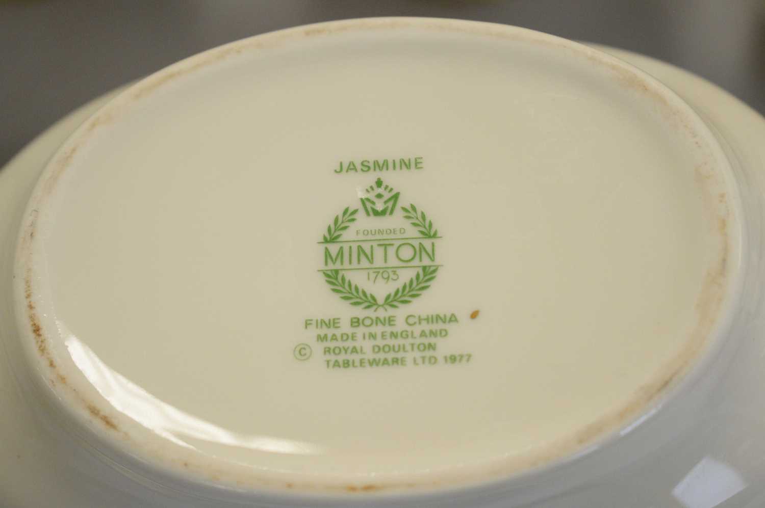 Extensive Minton 'Jasmine' pattern service. - Image 3 of 3