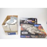 Star Wars kit model and jigsaws