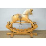 20th C rocking horse.