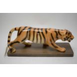 A ceramic figure of a tiger