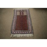 Caucasian prayer rug