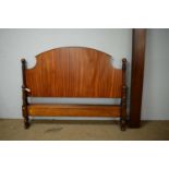 20th C mahogany bed.