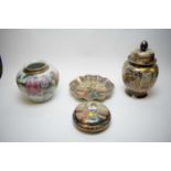 Quantity of modern Asian ceramics.