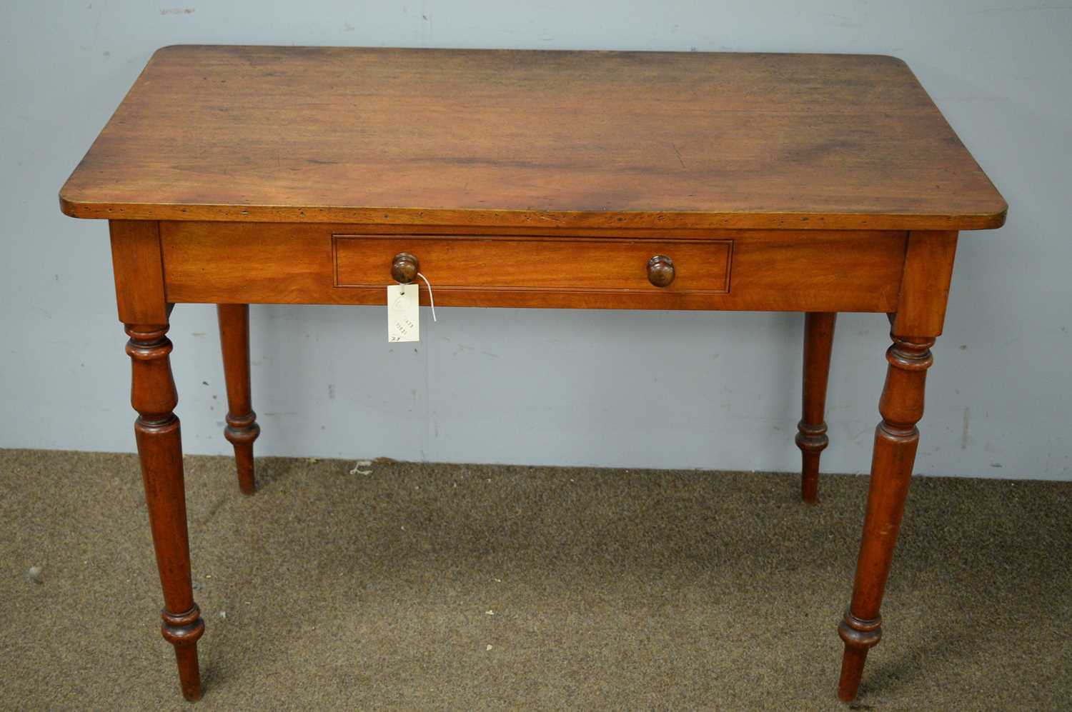 19th C mahogany side table.