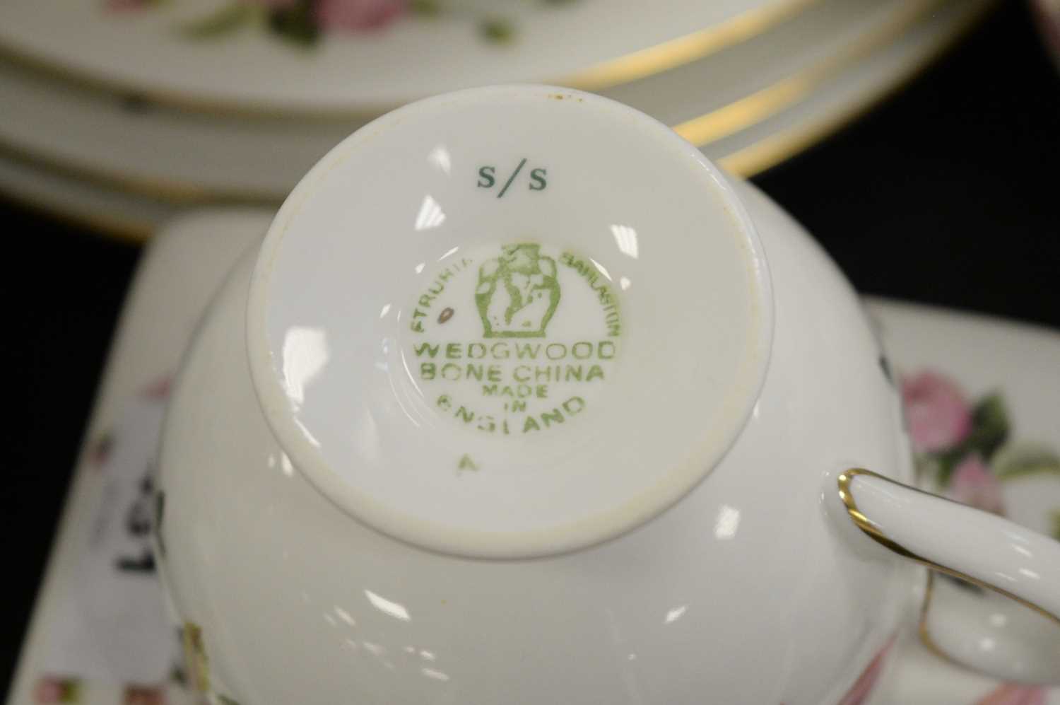 Wedgwood bone china part tea services; and a box and cover. - Image 2 of 2