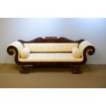 A Regency style sofa.