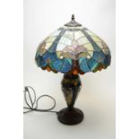 Repro Tiffany style table lamp.