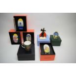 Clarice Cliff items to include Art Deco Dancer group