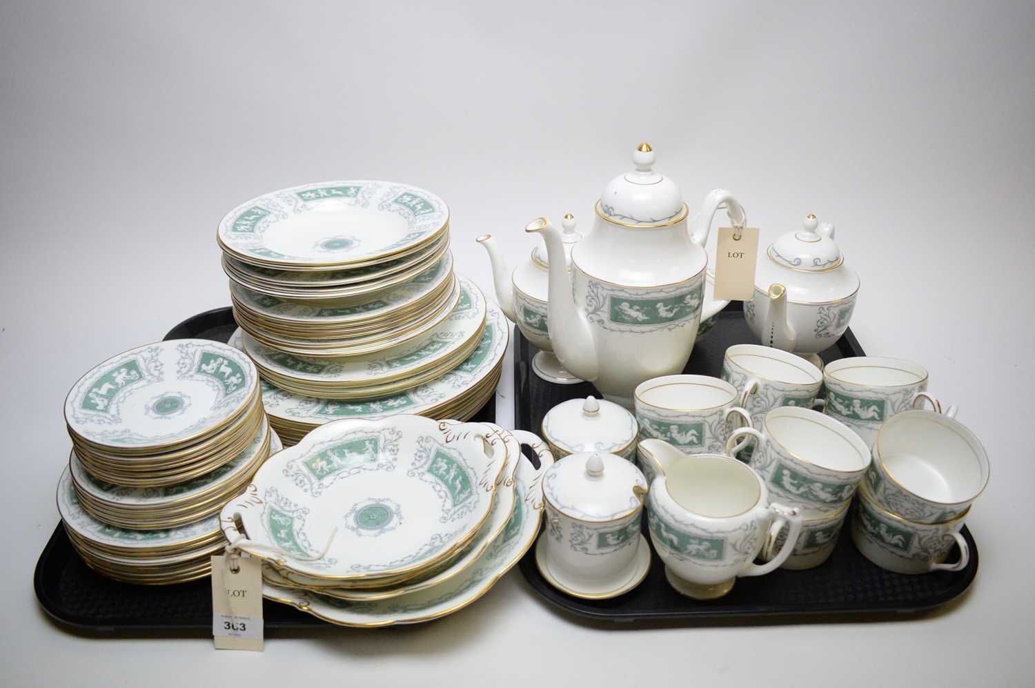 A Coalport Revelry-Adam Green pattern coffee and dinner service