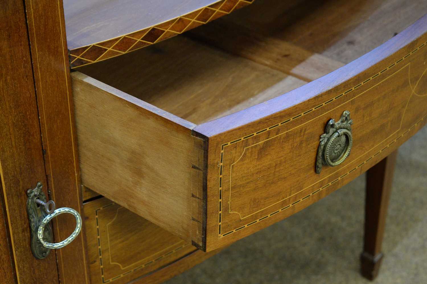 20th C breakfront sideboard. - Image 3 of 3