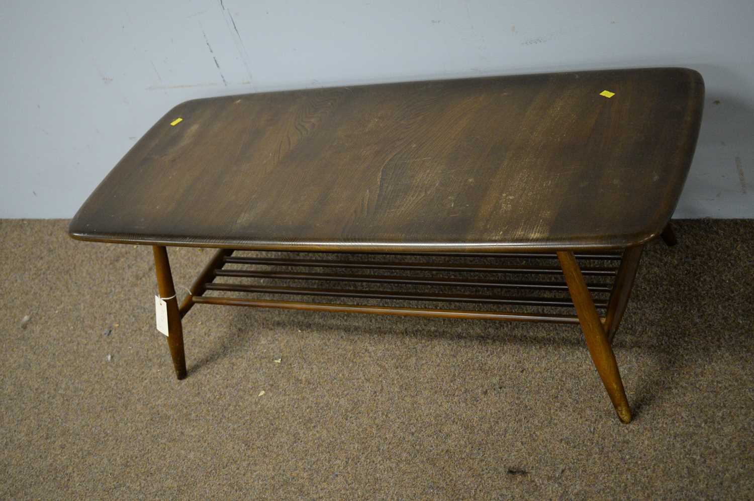 Ercol elm coffee table. - Image 2 of 3