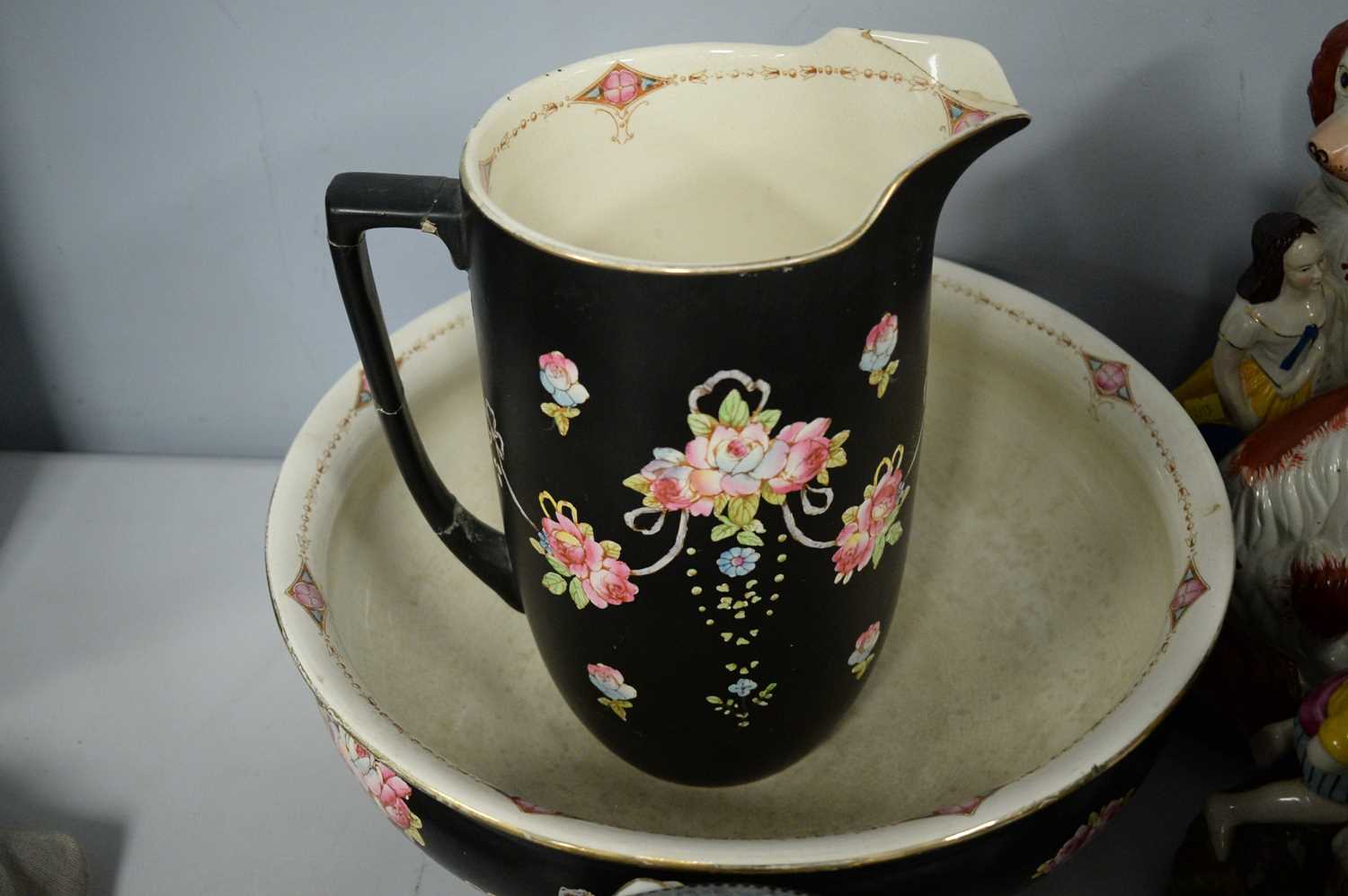 Staffordshire groups; and other ceramics. - Image 3 of 3