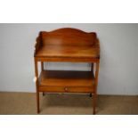 19th C mahogany washstand.