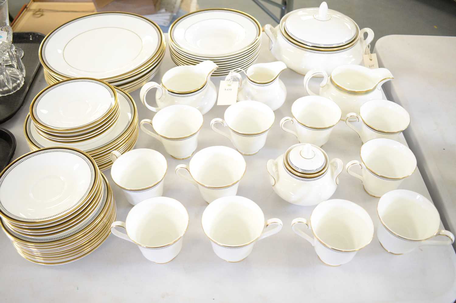 Royal Doulton Pavanne tea and dinner service.