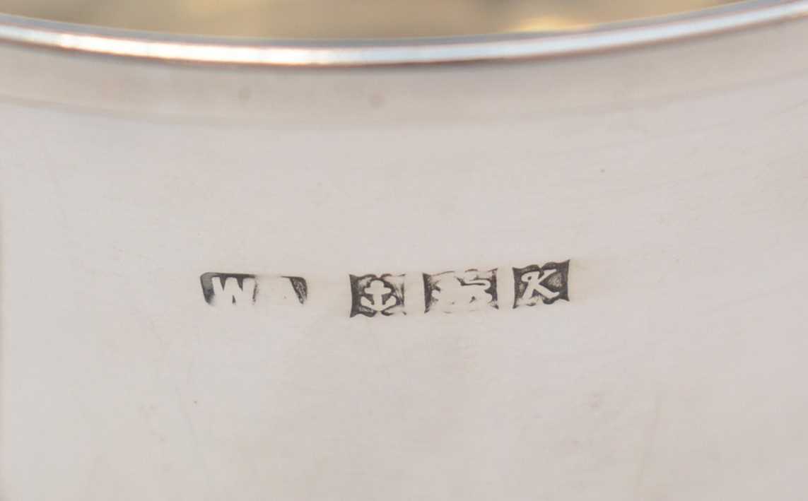 Silver christening mug. - Image 2 of 2