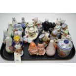 Small quantity of collectable novelty ceramics.