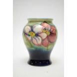 William Moorcroft baluster vase.