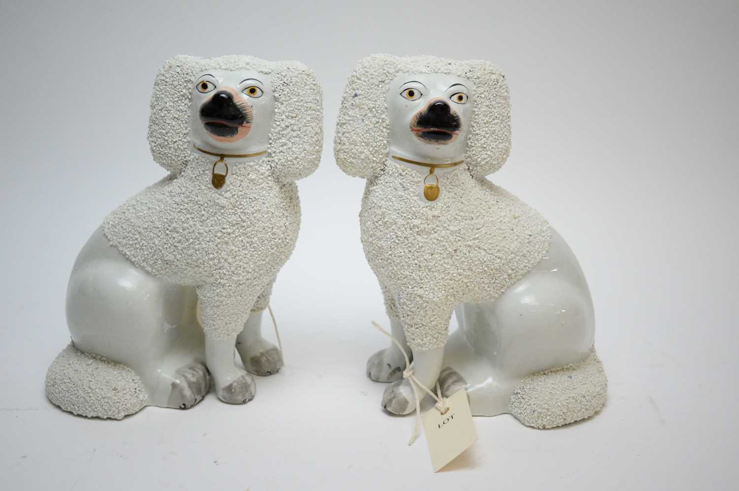 Pair of Staffordshire dogs and other items - Image 4 of 4