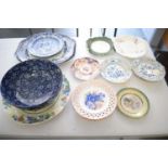 Ceramics by Doulton, Masons and others.