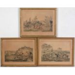 British School, 19th Century - lithographs