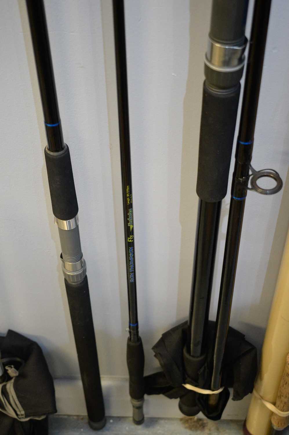 Three Ron Thompson rods