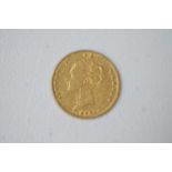 Queen Victoria gold half sovereign