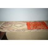 Two 20th C Kelim rugs