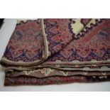Pair of Mulberry paisley pattern throws.