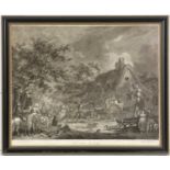 After George Morland - mezzotint