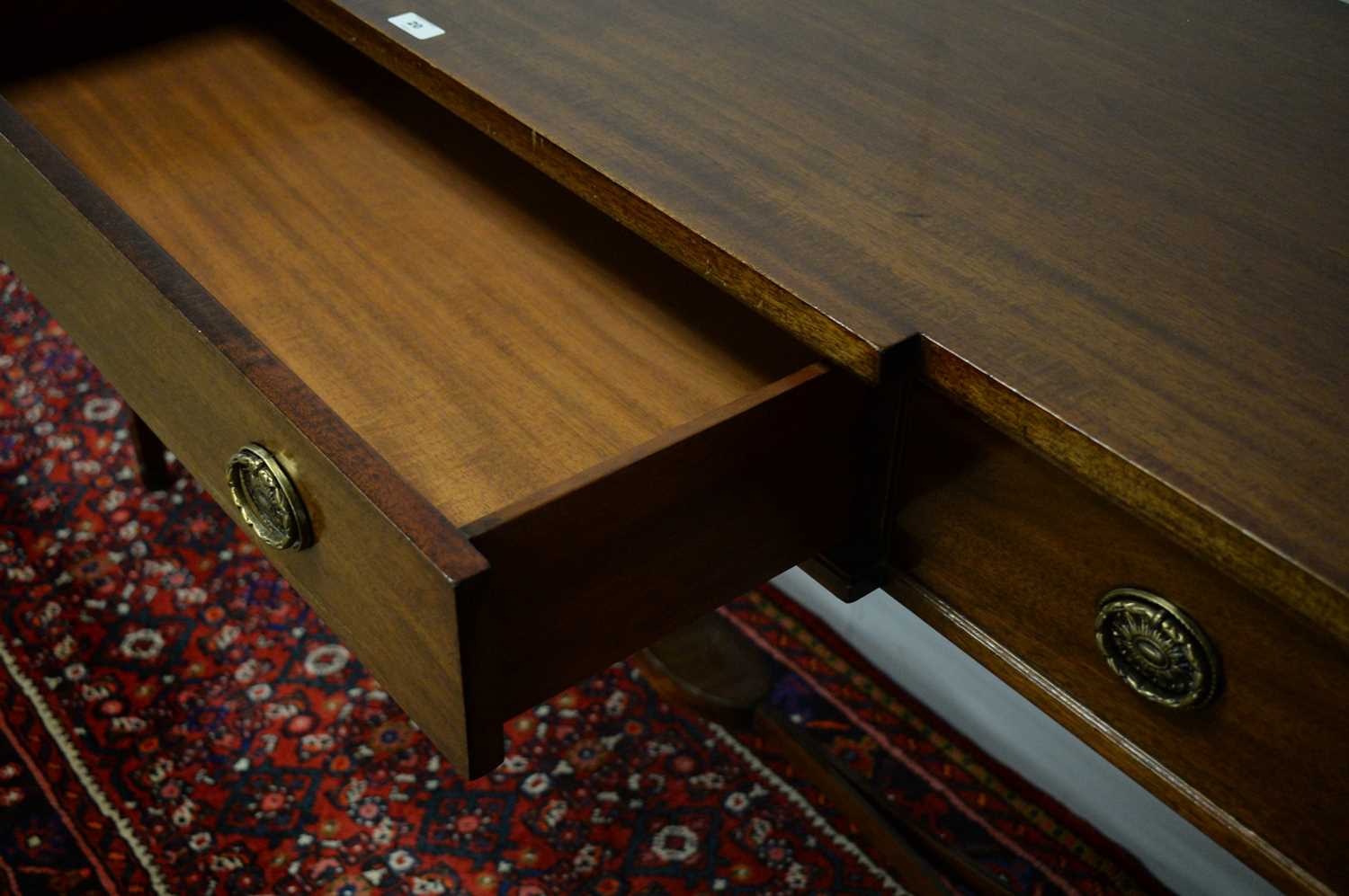 20th C mahogany breakfront sideboard. - Image 6 of 7