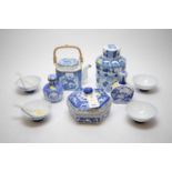 Selection of modern Oriental porcelain.