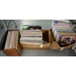 Collection of LP records