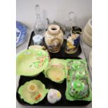 Decorative ceramics, various makers.