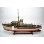 A scratch built ship model