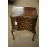 20th C mahogany chest of drawers.