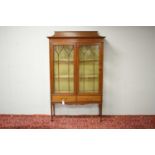 Edwardian display cabinet.