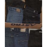 A selection of gentleman's jeans.