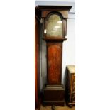 18th Century eight-day longcase clock.